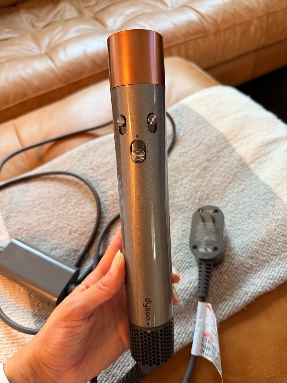 Authentic Dyson Airwrap Prussian Blue/Copper – Wand Only